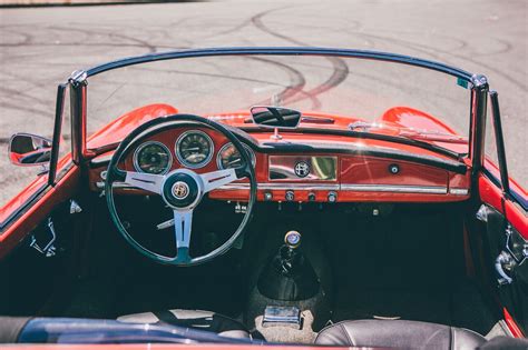 1963 Alfa Romeo 1600 Spider Interior Barn Finds