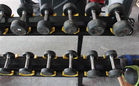Dumbbell Rack with Dumbbell Sets (1 Lot) - Dumbbell Rack with Dumbbell