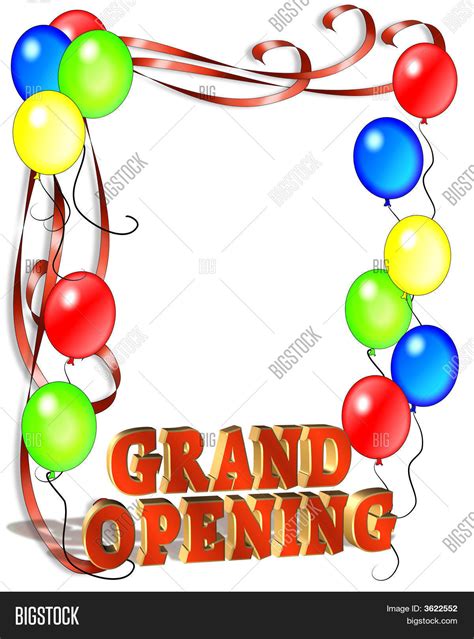 Grand Opening Balloons Image & Photo (Free Trial) | Bigstock