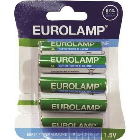 Eurolamp Super Power Αλκαλική Μπαταρία Lr615v Aa 8 τεμάχια 147 24151