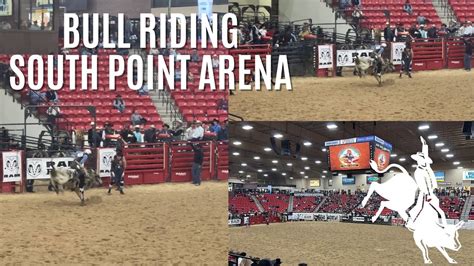 Bull Riding At South Point Arena And Equestrian Prca Rodeo Nfr Week