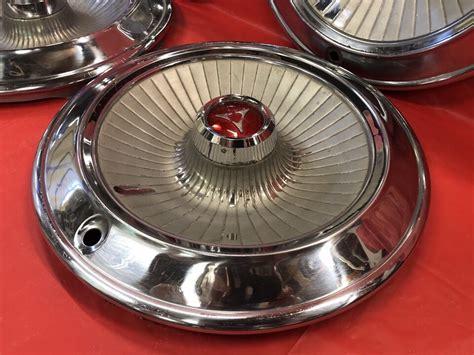 Vintage Set Of 4 1965 Dodge 14 Hubcaps Polara Monaco Ebay