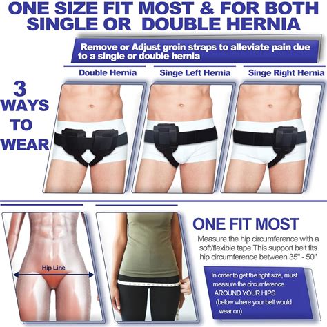 Buy Hernia Belts For Men Inguinal Single Double Inguinal Hernia