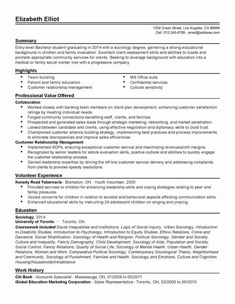 Resume For Older Workers Template