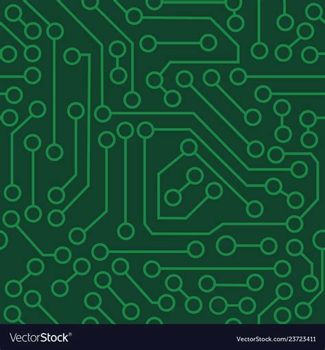 pattern electronic circuit royalty  vector image