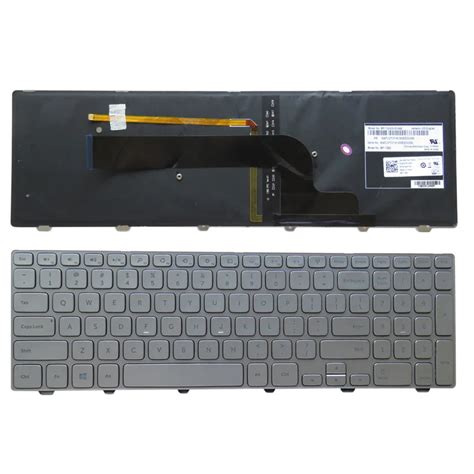 New Us For Dell For Inspiron 15 7537 7000 Laptop Keyboard 15 7000