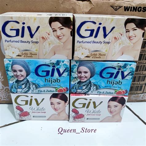 Jual SABUN MANDI GIV SABUN BATANG 76gr GIV PERFUMED BEAUTY SOAP BAR