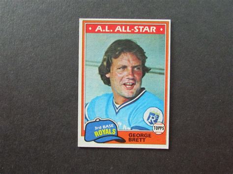 1981 Topps George Brett Card 700 EBay