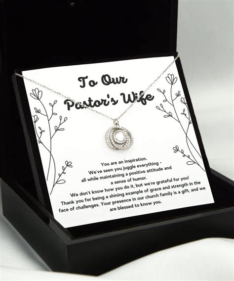 Pastors Wife Appreciation Gifts, Pastor Wife, Pastor's Wife Necklace, for Women, From Church ...