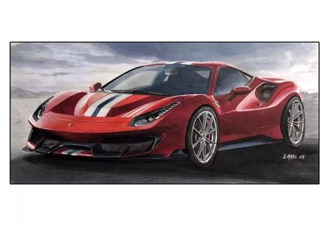 Ferrari 488 Pista Spider Black Gambar Foto Galeri Video Hd