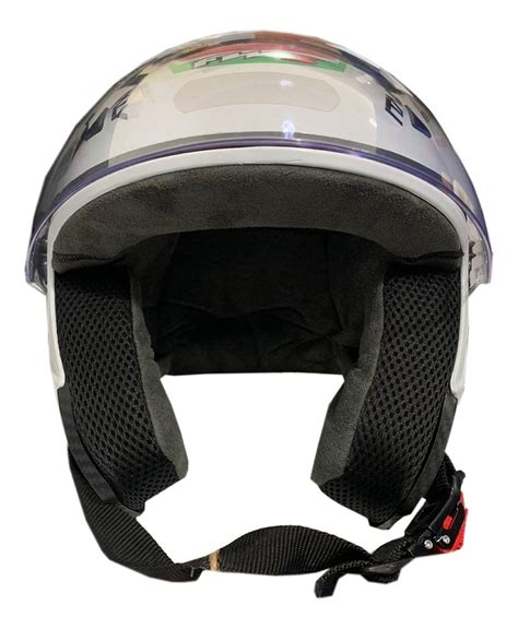 Capacete Aberto X Open Pa Ses Fw C Viseira Cristal Nfe