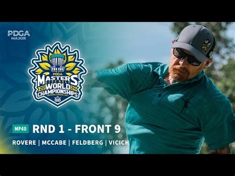 2024 PDGA Masters Disc Golf World Championships MP40 R1F9 Rovere