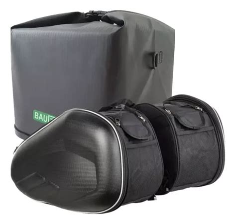 Alforges Para Motos 58l Bauleto Flexivel 42l Bolsa Tanque