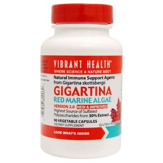 Vibrant Health Gigartina Red Marine Algae Version Veggie