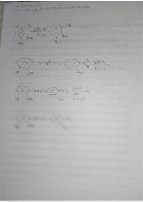 Solution Quimica Organica Sintesis De Colorantes Studypool