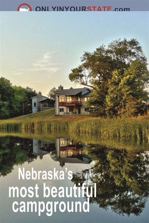 This might just be the most beautiful campground in all of nebraska