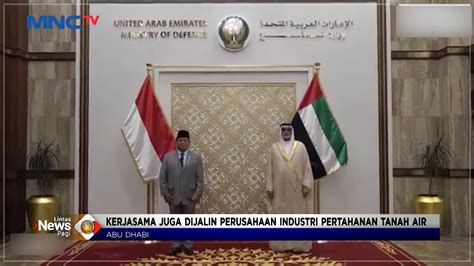 Jalin Kerja Sama Industri Pertahanan Prabowo Bertemu Dengan Menhan Uea