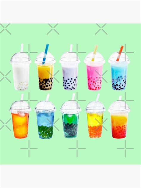 "Christmas Bubble Tea | Aesthetic and trendy Bubble Tea Cool Design ...