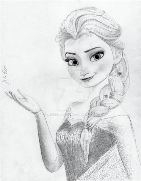 Elsa From Disney S Frozen By Julesrizz On DeviantArt