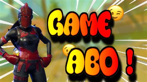 Game Abo Solo Duo Squad Fortnite Fr Live Ps Road Abo Youtube