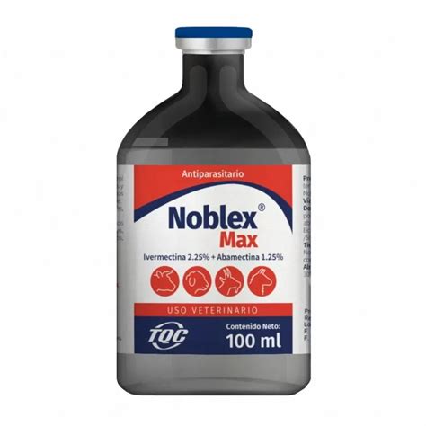 NOBLEX MAX Solución Inyectable Asociación antiparasitaria para el