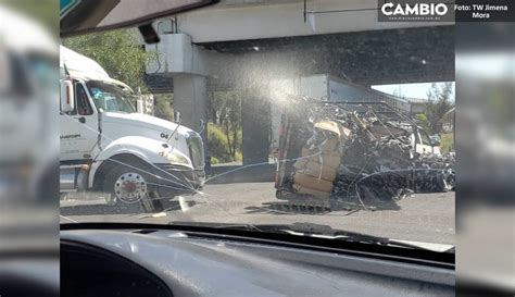 Aparatosa Volcadura Cobra La Vida De Un Hombre En La M Xico Puebla