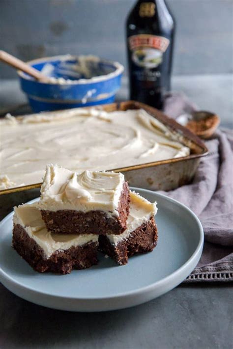 Chocolate Baileys Brownies