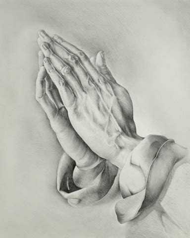 Praying Hands Pencil Drawing - bestpencildrawing