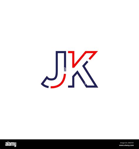 JK Tech Logo Concept Design Stock Vector Image Art Alamy