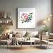 Romantic Rose Digital Painting Perfect Gift For Lovers Friends And