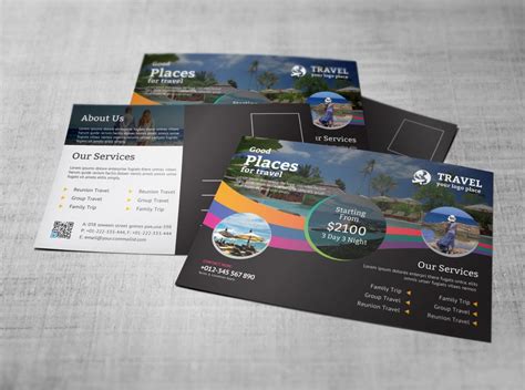 Travel Postcard Design - Graphic Prime | Graphic Design Templates