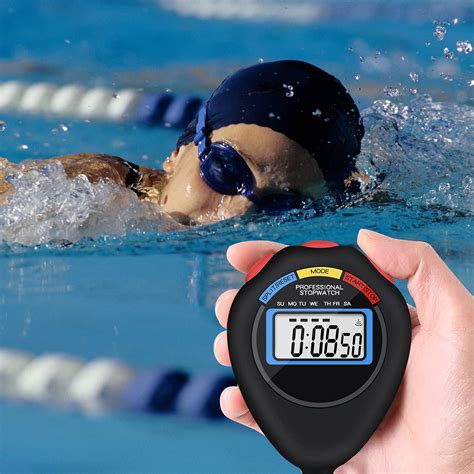 12 Pack Multi-Function Electronic Digital Sport Stopwatch Timer - Date