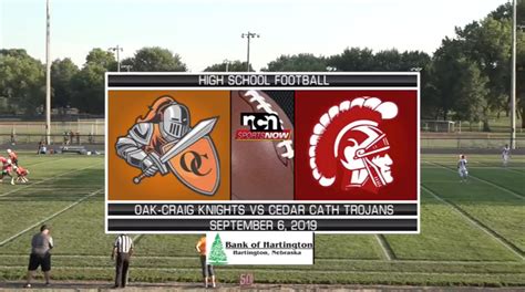 SEPT 6TH - Hartington Cedar Catholic vs Oakland-Craig (NCN TV) - NEWS ...