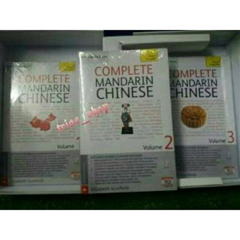 Jual Buku Belajar Bahasa Mandarin Paket Complete Mandarin Chinese Vol