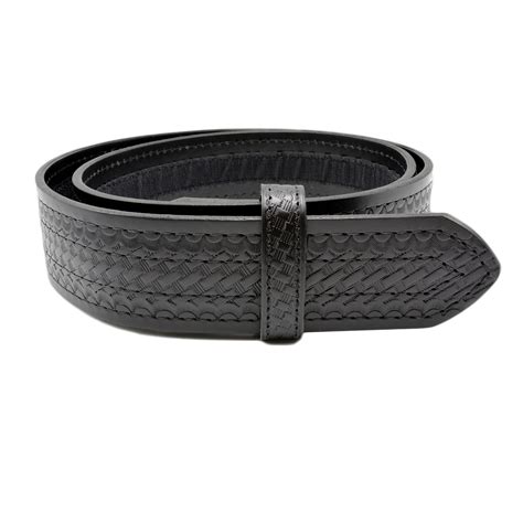 Perfect Fit Buckleless Leather Duty Belt | Velcro Fastener Duty Belt ...