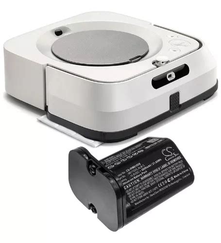 Bater A Para Braava Jet M Irobot Capacidad Santiago