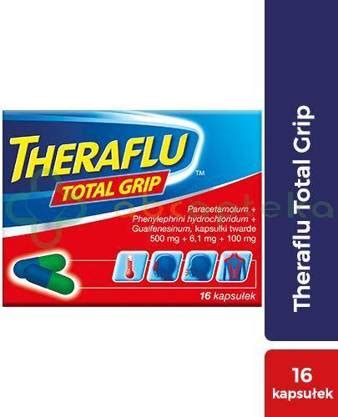 Theraflu Total Grip Kapsu Ek W Apteka Internetowa Abcapteka Pl