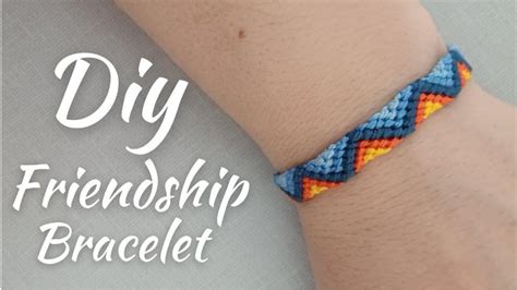 DIY Colorful Zigzag Friendship Bracelet How To Make Zigzag Bracelet