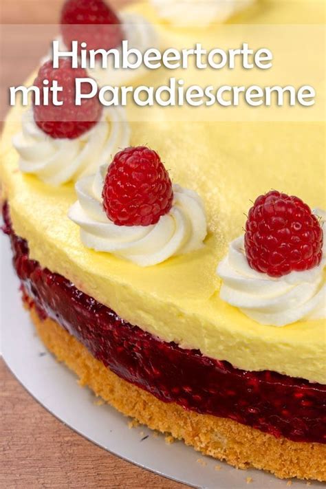 Windbeuteltorte Mit Himbeeren So Traumhaft Cremig Artofit