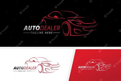 Premium Vector Auto Dealer Cars Logo Design Vector Illustration