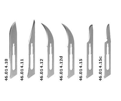 Blade Scalpel Scalpel Blades Sterile Fig For Handle No