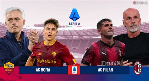 Serie A Preview As Roma Vs Ac Milan Prediction And Lineups