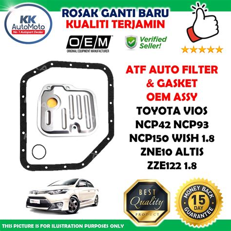 Toyota Vios NCP42 NCP93 NCP150 Wish 1 8 ZNE10 Altis ZZE122 1 8 ATF