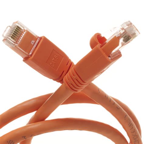 Ft Orange Cat A G Base T Ethernet Patch Cable