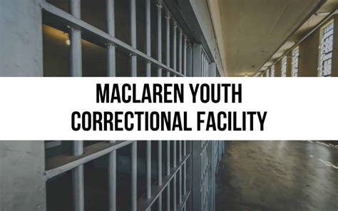 Maclaren Youth Correctional Facility Reform In Oregon