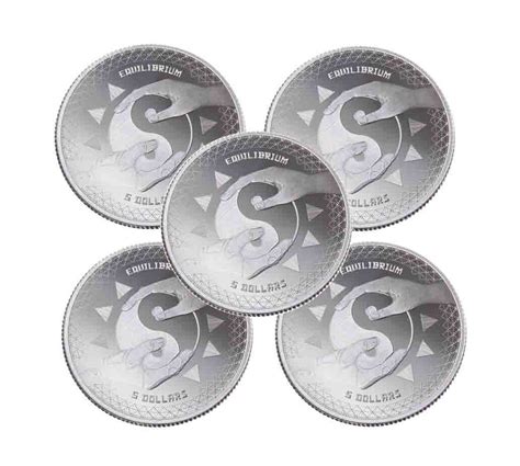 Tokelau Lot X Oz Equilibrium Silver Coin Oz Catawiki