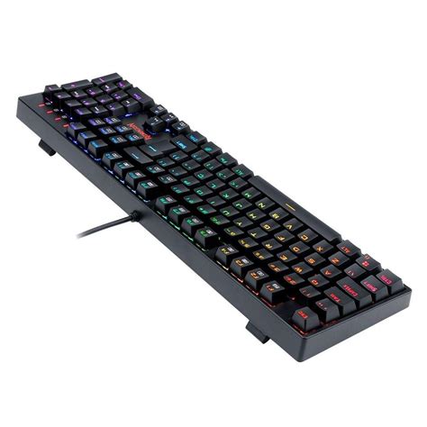 Teclado Óptico Gamer Surara PRO Switch Vermelho Iluminação Led RGB