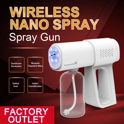 Ml Electric Nano Blue Light Steam Spray K Wireless Fogging