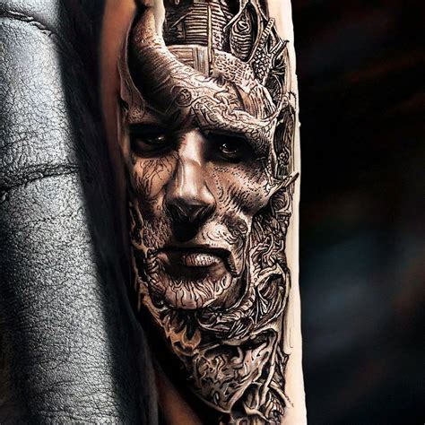Hades Forearm Tattoo