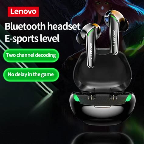 Lenovo XT92 TWS Gaming Earbuds Low Latency Bluetooth Earphones Stereo